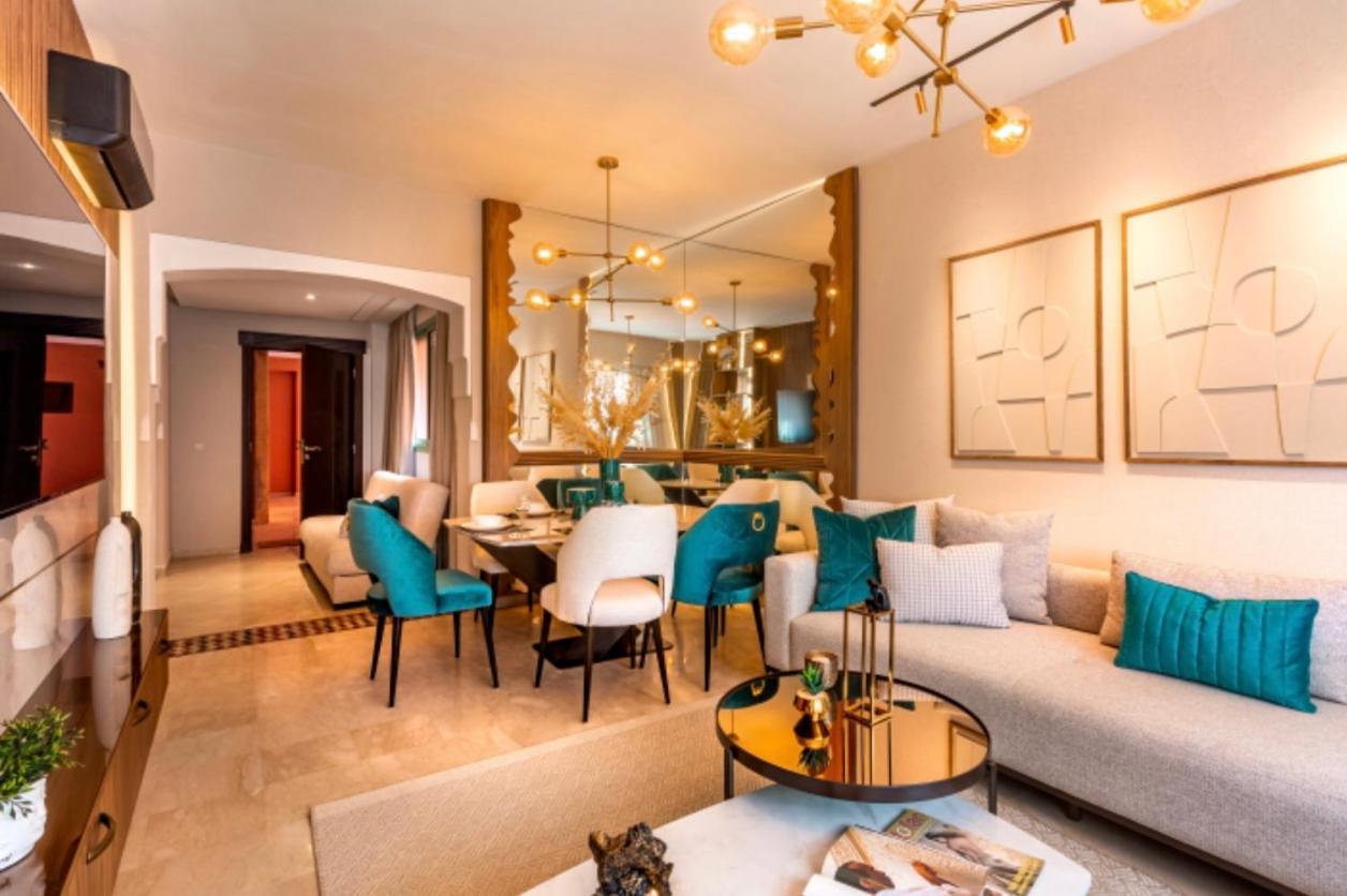 Logement De Luxe Avec Piscine, Hivernage Маракеш Екстериор снимка